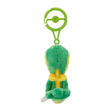 Snivy Mascot Plush With Carabiner - Authentic Japanese Pokémon Center Mascot Plush Keychain 