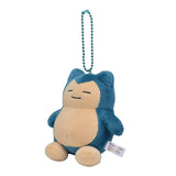 Snorlax Mochiricchi Mascot Plush Keychain Pokémon Dolls - Authentic Japanese Pokémon Center Mascot Plush Keychain 