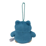 Snorlax Mochiricchi Mascot Plush Keychain Pokémon Dolls - Authentic Japanese Pokémon Center Mascot Plush Keychain 
