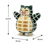 Snorlax Paper Art si-gu-mi PLUS Pokémon - Authentic Japanese Azone Model kit 