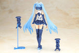 Snow Miku Plastic Model Frame Arms Girl, Frame Music Girl Another Color Ver. - VOCALOID Series x Frame Arms Girl - Authentic Japanese KOTOBUKIYA Model kit 