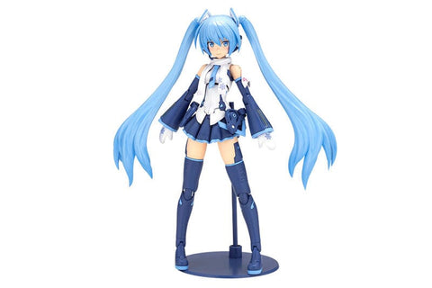Snow Miku Plastic Model Frame Arms Girl, Frame Music Girl Another Color Ver. - VOCALOID Series x Frame Arms Girl - Authentic Japanese KOTOBUKIYA Model kit 