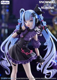 Snow Miku x Kuromi Trio-Try-iT Figure "Choppiri Gothic" - Hatsune Miku x Sanrio Characters - Authentic Japanese FuRyu Figure 