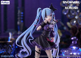 Snow Miku x Kuromi Trio-Try-iT Figure "Choppiri Gothic" - Hatsune Miku x Sanrio Characters - Authentic Japanese FuRyu Figure 