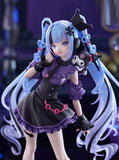 Snow Miku x Kuromi Trio-Try-iT Figure "Choppiri Gothic" - Hatsune Miku x Sanrio Characters - Authentic Japanese FuRyu Figure 
