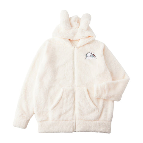 Snowman Goomy Moko Moko Hoodie Sweater Pokémon Holiday Blessings - Authentic Japanese Pokémon Center Sweater (cotton) 