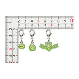 Solosis, Duosion, Reuniclus - National Pokédex Metal Charm Keychain #577, #578, #579 - Authentic Japanese Pokémon Center Keychain 