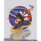 Son Goku And Bulma Figuarts ZERO - Dragon Ball - Authentic Japanese Bandai Namco Figure 