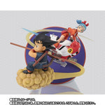 Son Goku And Bulma Figuarts ZERO - Dragon Ball - Authentic Japanese Bandai Namco Figure 