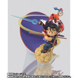 Son Goku And Bulma Figuarts ZERO - Dragon Ball - Authentic Japanese Bandai Namco Figure 