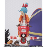 Son Goku And Bulma Figuarts ZERO - Dragon Ball - Authentic Japanese Bandai Namco Figure 