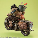 Son Goku & Bike Figure Desktop Real McCoy EX - Dragon Ball Z - Authentic Japanese MegaHouse Figure 