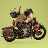 Son Goku & Bike Figure Desktop Real McCoy EX - Dragon Ball Z - Authentic Japanese MegaHouse Figure 