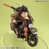 Son Goku & Bike Figure Desktop Real McCoy EX - Dragon Ball Z - Authentic Japanese MegaHouse Figure 