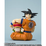 Son Goku & Son Gohan (Kid) & Flying Nimbus S.H.Figuarts Figure - Dragon Ball Z - Authentic Japanese Bandai Namco Figure 
