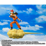 Son Goku & Son Gohan (Kid) & Flying Nimbus S.H.Figuarts Figure - Dragon Ball Z - Authentic Japanese Bandai Namco Figure 