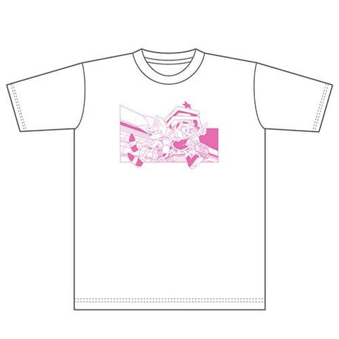 Sonic & Amy Wall-paper Cover Story T-shirt (L) - Sonic the Hedgehog - Authentic Japanese SEGA T-shirt (cotton) 
