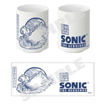 Sonic Teacup "Red Mt. Fuji Scenery" - Japanese Sonic - Authentic Japanese SEGA Mug (ceramic) 