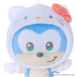 Sonic × Hello Kitty Mascot Plush - SONIC＆FRIENDS Sanrio characters - Authentic Japanese SEGA Mascot Plush Keychain 
