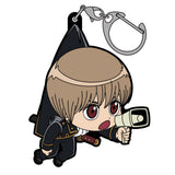 Sougo Okita (On the Job with a Megaphone Ver.) Tsumamare Keychain - Gintama - Authentic Japanese COSPA Keychain 
