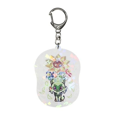 Sprigatito Acrylic Keychain Grass Tera Type - Authentic Japanese Pokémon Center Keychain 