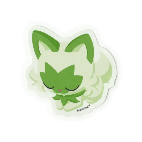 Sprigatito Die-cut Sticker - Pokémon Sleep - Authentic Japanese Pokémon Center Sticker 
