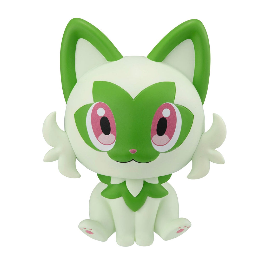 Sprigatito Look Up Figure | Authentic Japanese Pokémon Figure