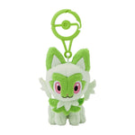 Sprigatito Mascot Plush With Carabiner - Authentic Japanese Pokémon Center Mascot Plush Keychain 