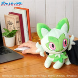 Sprigatito Mofumofu Plush Arm Pillow - Authentic Japanese Takara Tomy Plush 