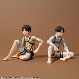 Squad Captain Levi Tenohira Palm-Sized Figure G.E.M. Series - Attack on Titan - Authentic Japanese MegaHouse Figure 