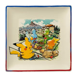 Square Plate Pokémon Timeless Adventure Hoenn - Authentic Japanese Pokémon Center Bowl (ceramic) 