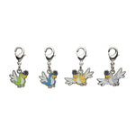 Squawkabilly - National Pokédex Metal Charm Keychain #931 - Authentic Japanese Pokémon Center Keychain 