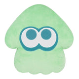 Squid (Light Blue) Plush Cushion - Splatoon 3 - Authentic Japanese San-ei Boeki Plush 