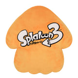 Squid (Orange) Plush Cushion - Splatoon 3 - Authentic Japanese San-ei Boeki Plush 