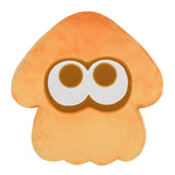 Squid (Orange) Plush Cushion - Splatoon 3 - Authentic Japanese San-ei Boeki Plush 