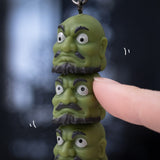Stacked Kashira Keychain - Spirited Away - Authentic Japanese Benelic Keychain 