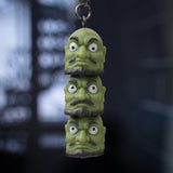 Stacked Kashira Keychain - Spirited Away - Authentic Japanese Benelic Keychain 