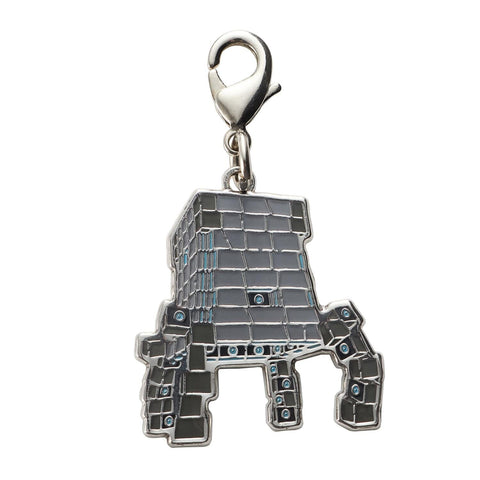 Stakataka - National Pokédex Metal Charm Keychain #805 - Authentic Japanese Pokémon Center Keychain 