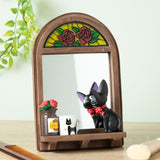 Stand Mirror: Windowside Daydream - Kiki's Delivery Service - Authentic Japanese Beneclic Mirror 