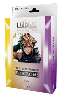 Starter Set 2025 Vol.2 FFTCG (Japanese Ver.) - Final Fantasy Trading Card Game - Authentic Japanese Square Enix TCG Deck 