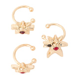 Staryu, Starmie, Mega Starmie Earrings (9) Pokémon accessory - Authentic Japanese Pokémon Center Earrings 