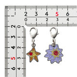 Staryu, Starmie - National Pokédex Metal Charm Keychain #120, #121 - Authentic Japanese Pokémon Center Keychain 