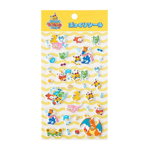 Sticker Seal Happy Sunny Day - Authentic Japanese Pokémon Center Sticker 