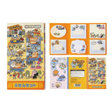 Sticky Sticker Set Intensive Training - Authentic Japanese Pokémon Center Sticker 