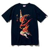 STRICT-G JAPAN T-shirt (XL) Japanese-style Char's Zaku II - Mobile Suit Gundam - Authentic Japanese Bandai Namco T-shirt (cotton) 