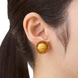 Sunflora Earrings Midarezaki - Authentic Japanese Pokémon Center Earrings 