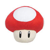 Super Mushroom Item Cushion Plush - Super Mario - Authentic Japanese San-ei Boeki Plush 