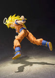 Super Saiyan 3 Son Goku S.H.Figuarts Figure - Dragon Ball Z - Authentic Japanese Bandai Namco Figure 