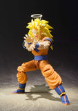 Super Saiyan 3 Son Goku S.H.Figuarts Figure - Dragon Ball Z - Authentic Japanese Bandai Namco Figure 