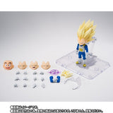 Super Saiyan 3 Vegeta S.H.Figuarts Figure (Mini) - Dragon Ball DAIMA - Authentic Japanese Bandai Namco Figure 